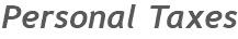 Personal Taxes