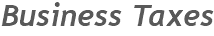 Business Taxes
